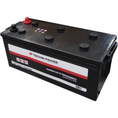 BATTERIE 12V 180AH 1050A + A GAUCHE SUR LA LARGEUR TECHNI-POWER
