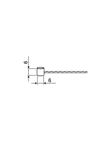 CABLE SOUPLE 19 BRINS EMBOUT TAMBOUR