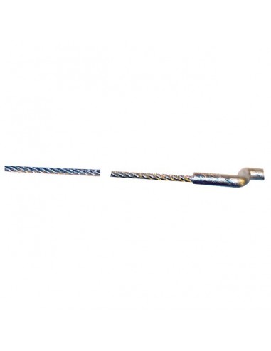 CABLE SOUPLE EMBOUT EN « S »