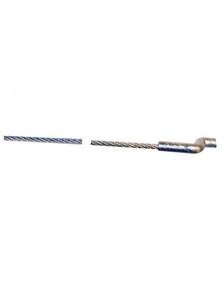 CABLE SOUPLE EMBOUT EN « S »