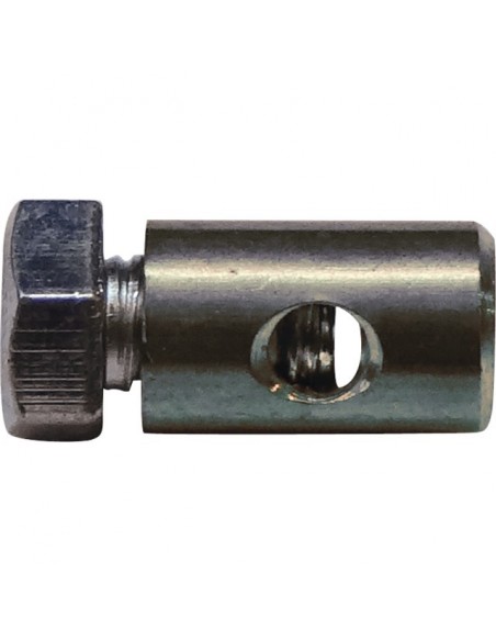 SERRE CABLE CYLINDRE PERCE Ø 3 MM LE SACHET DE 10