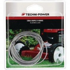 CABLE SOUPLE 19 BRINS Ø 2