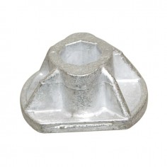 SUPPORT DE LAME POUR TONDEUSE GGP Ø INTERIEUR 22