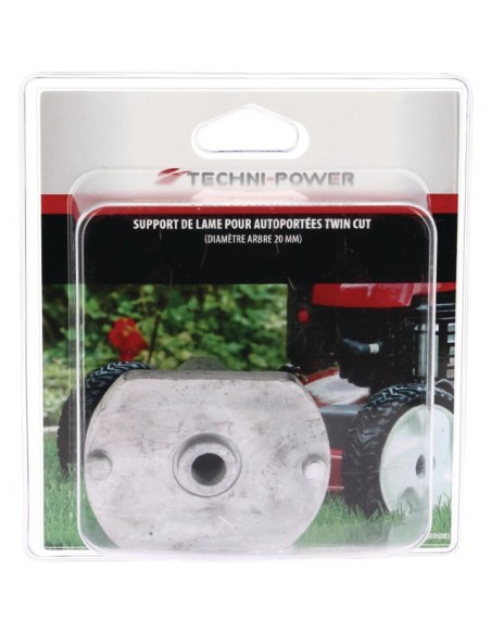 SUPPORT DE LAME POUR TONDEUSE GGP TWIN-CUT (125463200/0) TECHNI-POWER