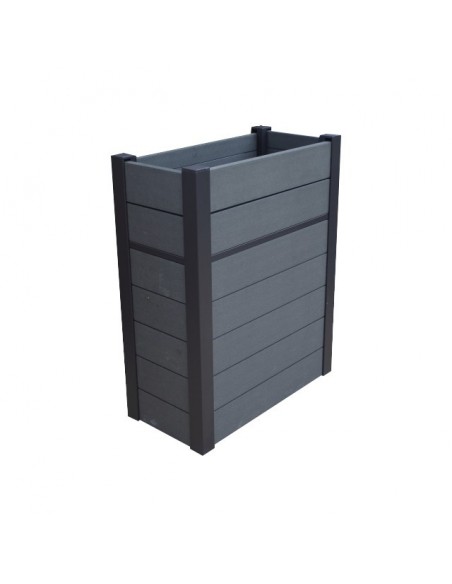 BAC A FLEUR FERME WPC 70X35X87CM