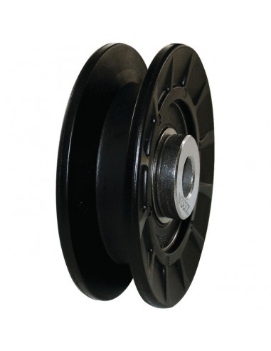 POULIE NYLON A GORGE EN V