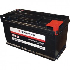 BATTERIE 12V 100AH 840A + A DROITE TECHNI-POWER