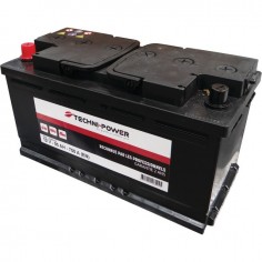 BATTERIE 12V 95AH 750A + A GAUCHE TECHNI-POWER
