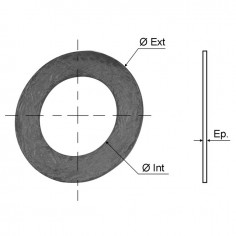 DISQUE DE FRICTION 148X85X3 2