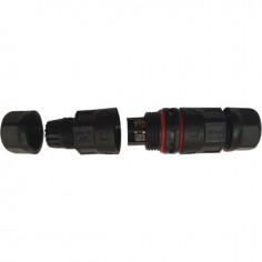CONNECTEUR ETANCHE EN LIGNE POUR CABLE 1 2
