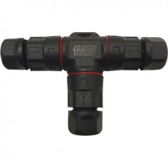 CONNECTEUR ETANCHE EN T POUR CABLE 1