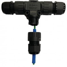 CONNECTEUR IP 67 EN T POUR CABLE DE ROBOT DE TONTE CONNEXION SANS OUTIL 2