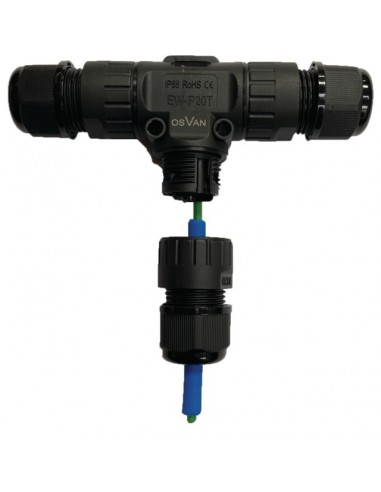 CONNECTEUR IP 67 EN T POUR CABLE DE ROBOT DE TONTE CONNEXION SANS OUTIL