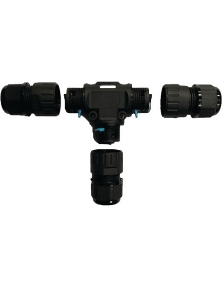 CONNECTEUR IP 67 EN T POUR CABLE DE ROBOT DE TONTE CONNEXION SANS OUTIL