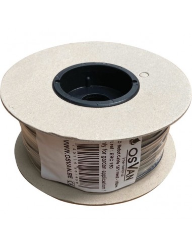 CABLE PERIMETRIQUE POUR ROBOT DE TONTE SIMPLE GAINE 150 METRES 1 mm2 OSVAN