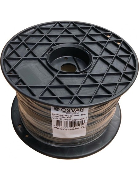 CABLE PERIMETRIQUE POUR ROBOT DE TONTE SIMPLE GAINE 800 METRES 1 mm2 OSVAN