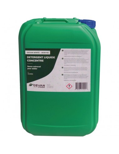 DETERGENT LIQUIDE CONCENTRE MW01 BIDON 25L OSVAN