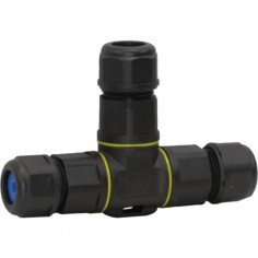 CONNECTEUR ETANCHE EN T CABLE 1 2