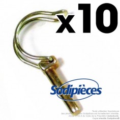 Goupille de fraise Ø 8 x 40 mm. Type Honda