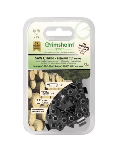 CHAINE TRONCONNEUSE 1/4 .043 (1