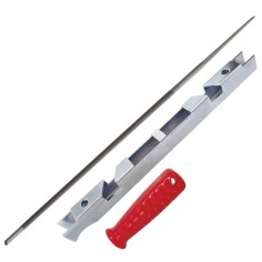 GABARIT D'AFFUTAGE UNIVERSEL COMPLET AVEC LIME Ø 4 MM TECHNI-POWER