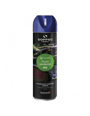TRACEUR FORESTIER FLUORESCENT BLEU 500ML
