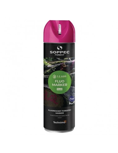 TRACEUR FORESTIER FLUORESCENT ROSE 500ML