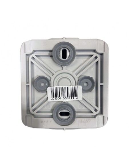 INTERRUPTEUR VA ET VIENT ETANCHE 10A 250V PLEXO GRIS COMPLET IP55 LEGRAND