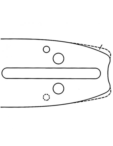 GUIDE 40CM 3/8LP 05057E (EQUIVALENT 160SDEA095)