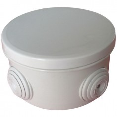 BOITE DE DERIVATION ETANCHE Ø 80 MM PROFONDEUR 45 MM