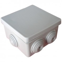 BOITE DE DERIVATION ETANCHE CARREE 80X80X40