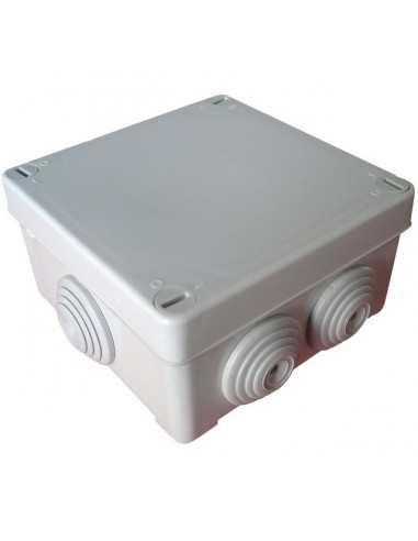 BOITE DERIVATION ETANCHE CARREE 100X100X50