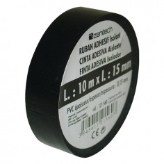 ROULEAU ADHESIF 15mm X 10M NOIR