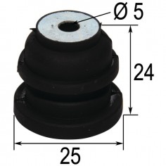 SILENTBLOC POUR ECHO CS550 EVL (100910-1253 0) 2