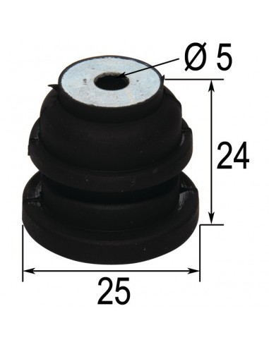 SILENTBLOC POUR ECHO CS550 EVL (100910-1253 0)