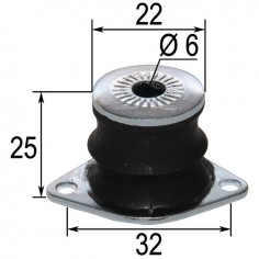 SILENTBLOC POUR ECHO CS650 2