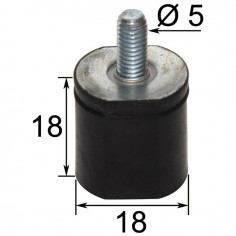 SILENTBLOC POUR STIHL 010 2