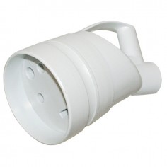 FICHE FEMELLE PLASTIQUE 20A GRIS 3P+T SORTIE INCLINEE LEGRAND