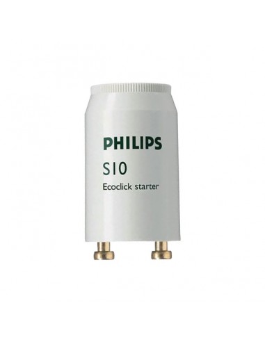STARTER S10 4/65 WATTS  POUR TUBE FLUORESCENT BLISTER DE 2