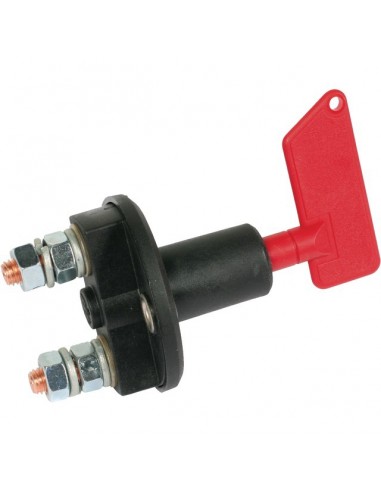 COUPE BATTERIE 24V 100A CLE AMOVIBLE