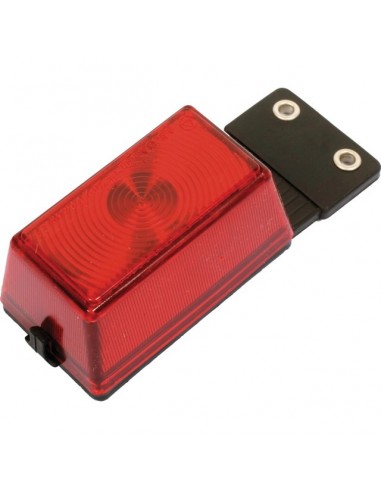 FEU DE POSITION AR ROUGE SEMELLE FIXATION SANS LAMPES