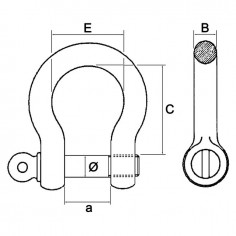 MANILLE LYRE 12 MM HAUTE RESISTANCE 1 2