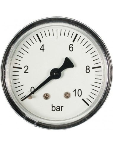 MANOMETRE 10 BARS Ø 50 MM 1/8