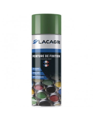 PEINTURE DE FINITION VERT AMAZONE AEROSOL 400ML LACAGRI