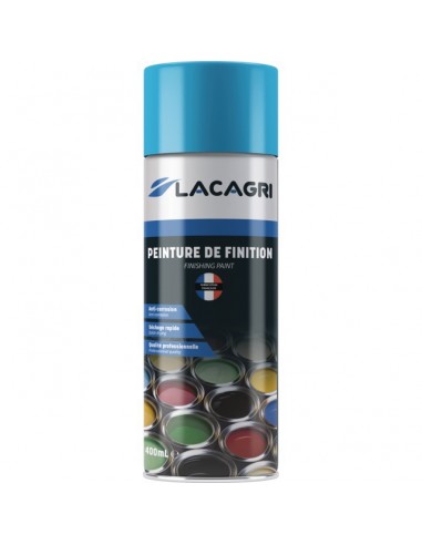 PEINTURE DE FINITION BLEU BERTHOUD AEROSOL 400ML LACAGRI