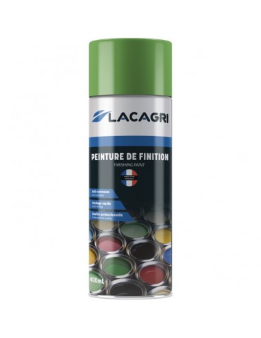PEINTURE DE FINITION VERT CLAIR DEUTZ APRES 1975 AEROSOL 400ML LACAGRI