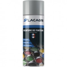 PEINTURE DE FINITION GRIS MAT GALVANISE AEROSOL 400ML LACAGRI