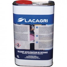 DILUANT ACCELERATEUR DE SECHAGE BIDON 1L LACAGRI