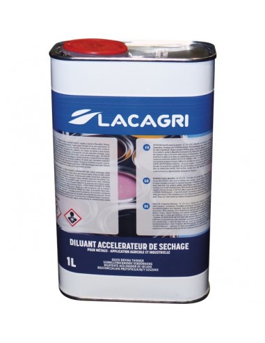 DILUANT ACCELERATEUR DE SECHAGE BIDON 1L LACAGRI