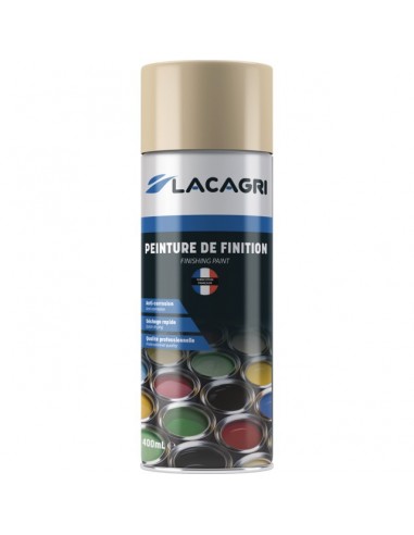 PEINTURE DE FINITION BLANC CASE AEROSOL 400ML LACAGRI